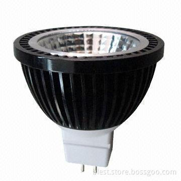 MR16 LED COB Spotlight with 3W Power and Aluminum Housing